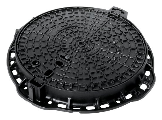 PAMREX 28" Safety D400 ductile iron manhole cover