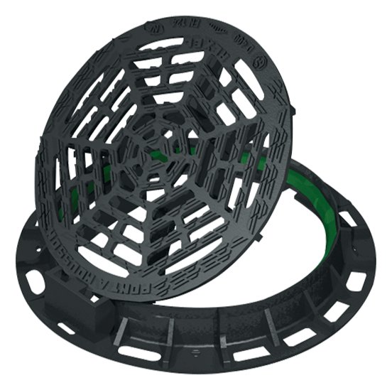REXEL ductile iron drain grating