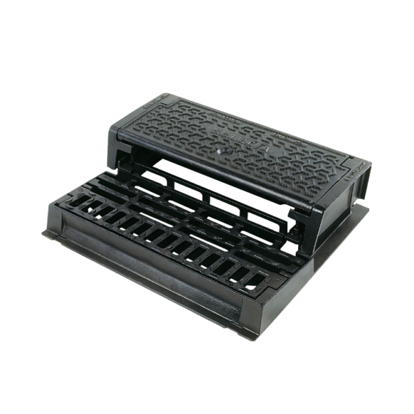 SELECTA Maxi Gully 55,000 lbs load | Wide Access Grating | Adjustable Frame | Ductiline USA